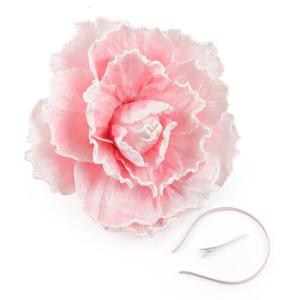 Oversized Flower Floral Headpiece Formal Occasion Social Gatherings Lightweight Design
