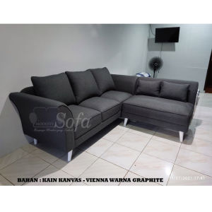 Sofa Kekinian / sofa murah / sofa bagus / sofa minimalis / Kursi / sofa L Minang Eco 17 Modesty