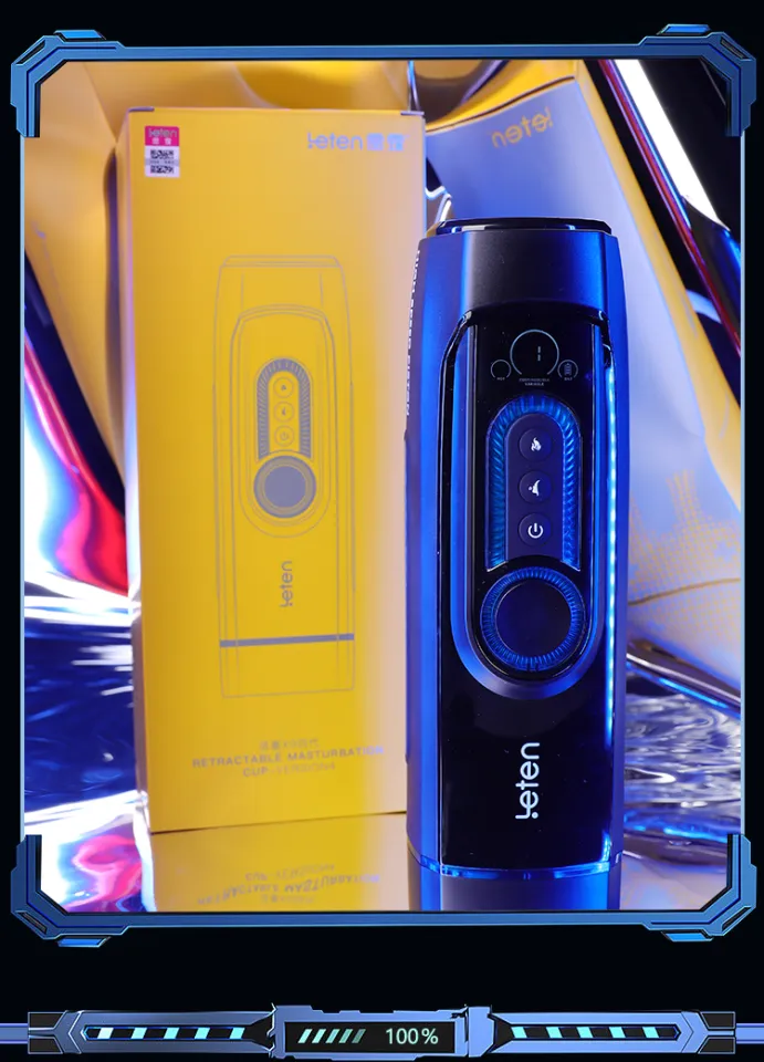 Leten X9 4th Electric Male Masturbator | Heating | Sexual Voice | Digital Display | Knob Leten X9 4th Electric Male Masturbator | Heating | Sexual Voice | Digital Display | Knob