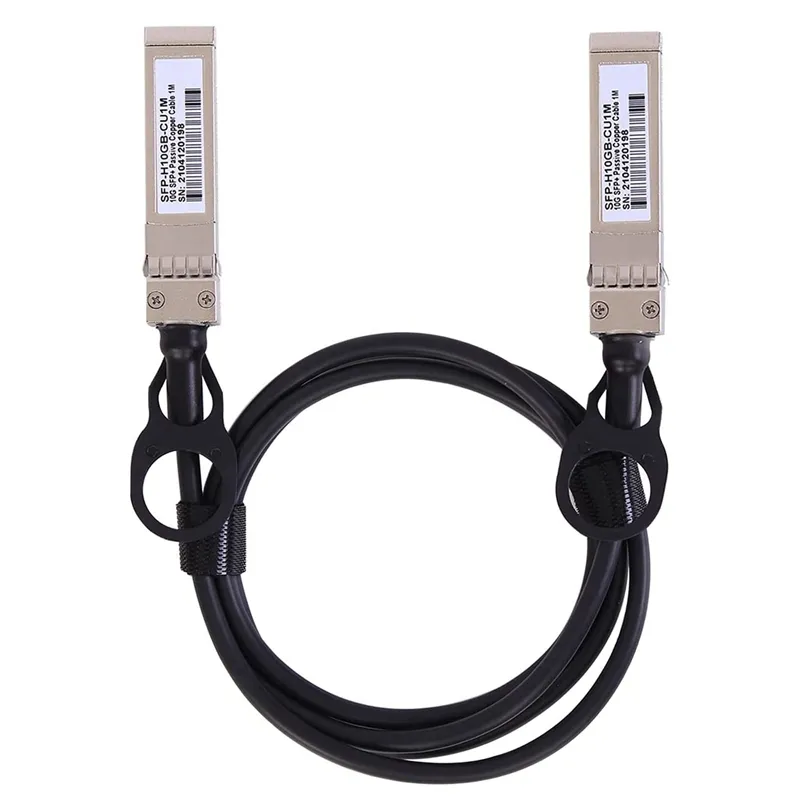 thumbnail image 2 of T Optics SFP-H10GB-CU1M-TOP 10Gb SFP+ Twinax Copper Cable – 1m, Open Box 2 of 3