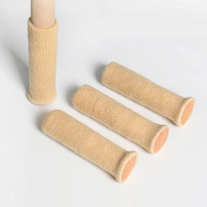 Polocat 4 Tấm bọc chân ghế bằng nỉ dày bàn ghế Tấm lót chân bọc bảo vệ chân ghế im lặng chống trượt chống mài mòn/phụ kiện nội thất bảo vệ trang trí