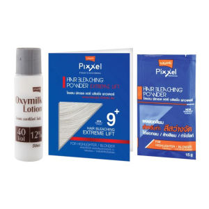 [SG INSTOCK] Lolane Pixxel Hair bleaching kit (Bleaching powder + Oxymilk Lotion)