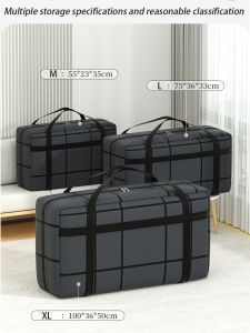 Large capacity super load-bearing storage bag Portable wear-resistant storage Box Large capacity