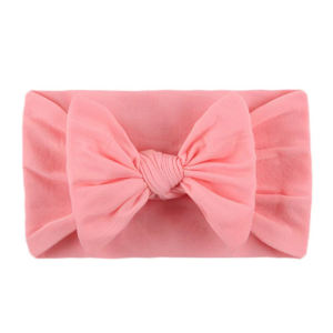 Baby Bow Turban Hat Cotton Infant Newborn Boonet Hat Soft Elastic Boys Girls Kids Bowknot Cap