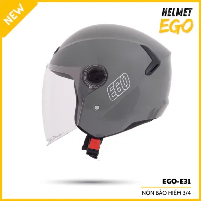 Mũ Bảo Hiểm 3/4 EGO E31 Dòng Mũ Bảo Hiểm 1 Kính Đi Phố | Thiết Kế Gọn Nhẹ Màu Sắc Trẻ Trung Có Đủ Size Cho Cả Nam Lẫn Nữ | Bảo Hành 24 Tháng