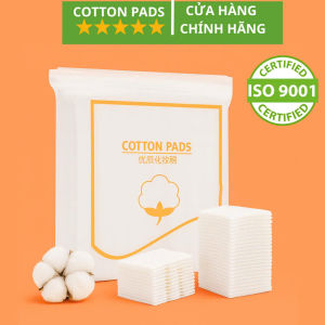 Bông Tẩy Trang Cotton Pads Mèo Vàng Nội Địa Trung 222 Miếng Mềm Mại 3 Lớp Bông Dai Không Xơ Mủn