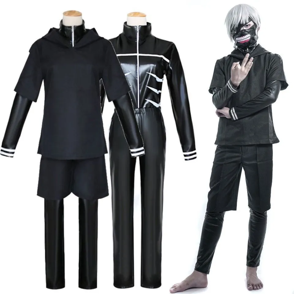 Hot Anime Tokyo Ghoul Kaneki Ken Hoodie Sweater Cosplay Costume Full Outfit  Halloween Suit | Lazada PH