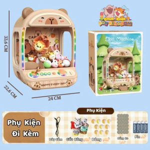 ĐỒ CHƠI MÁY GẮP THÚ BÔNG / GẮP GẤU BÔNG MINI DỄ THƯƠNG HÌNH CAPYBARA /KUROMI /KITTY/MELODY GIẢI TRÍ VUI NHỘN CHO BÉ SẴN HCM