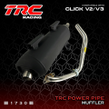 TRC Racing Honda Click v2 125 150 Power Pipe Muffler Exhaust 1730. 