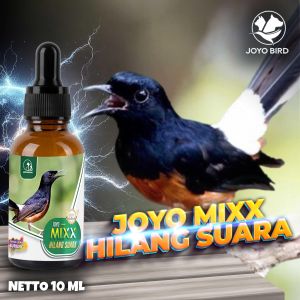 OBAT BURUNG SUARA HILANG | OBAT SAKIT TENGGOROKKAN BURUNG | MIXX HILANG SUARA 10 ML