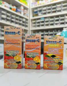 KREBB-C MULTIVITAMINS FOOD SUPPLEMENT FOR KIDS