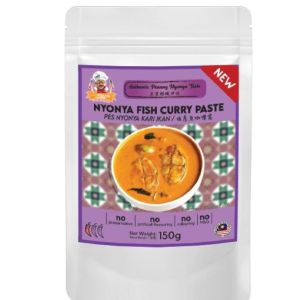 Fish Curry paste penang nyonya style (150gm) no preservatives and non MSG . 槟城特制娘惹咖喱鱼即煮酱 150gm