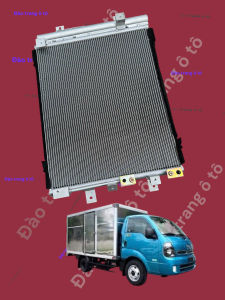 Dàn nóng P07739F điều hoà k200 k250 huyndai 35 tấn đời 2012 2019 ngang 37 dài 50 dày 16 dùng lắp cho xe ô tô xe thùng 1 tấn 25 tấn