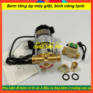 Bơm tăng áp máy giặt . bình nóng lạnh / Bơm tăng áp hàng loại 1