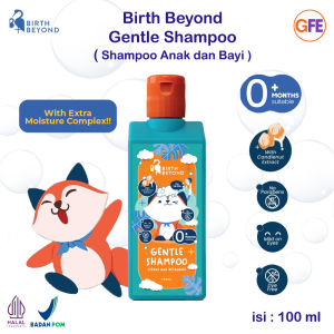 Birth Beyond Gentle Shampoo Baby Hair Shampo Rambut Bayi Anak Lembut Ekstrak Kemiri 100ml