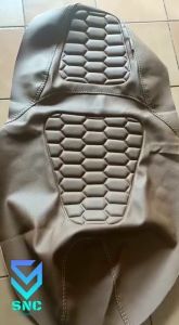 Cover Seat Sarang Tawon Style Full Coklat untuk Beat, Vario, Scoopy, Pcx, Nmax, Lexi
