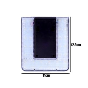 3 Modes Adjustment Foldable Ultra Bright Courtyard Wall Light Human Body Sensing Solar Powered Street Lamp Waterproof