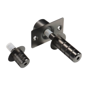 Stainless Steel Magnetic Door Stop Invisible Floor Mount Hidden Door Stopper