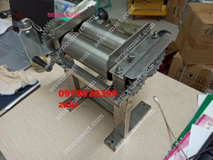 Máy cán mực ống cán khô heo trục inox