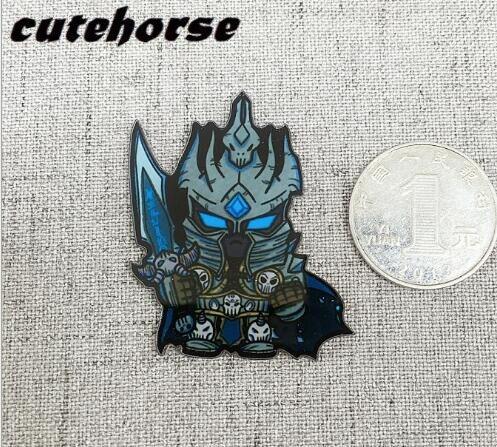 Cute cartoon Hearthstone series fridge magnets   High grade acrylic fridge magnets   World of Warcraft fridge magnets