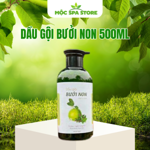 Dầu Gội Bưởi Non 500ml Giảm Rụng Tóc Kích Mọc Tóc Nhanh Trị Gàu Hiệu Quả – Thành Phần Tự Nhiên