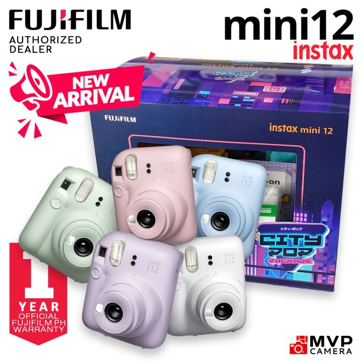 [AUTHORIZED DEALER] FUJIFILM Fuji Instax MINI 12 Instant Film Camera