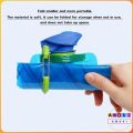 Amoki 700ml Travel Collapsible Folding Drink Water Bottle Sports Kettle Flexible Foldable Drink Water Bag. 