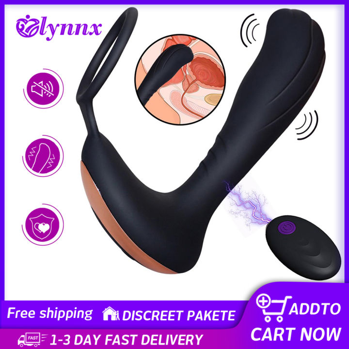 Male P-Spot Vibrating Prostate Massager Battery Male Prostate Massage A-nal  Vibrator Butt Plug G Spot Silicone A-nal Toy Waterproof Prostate Stimulator  Butt Delay Adult Toy For Men | Lazada