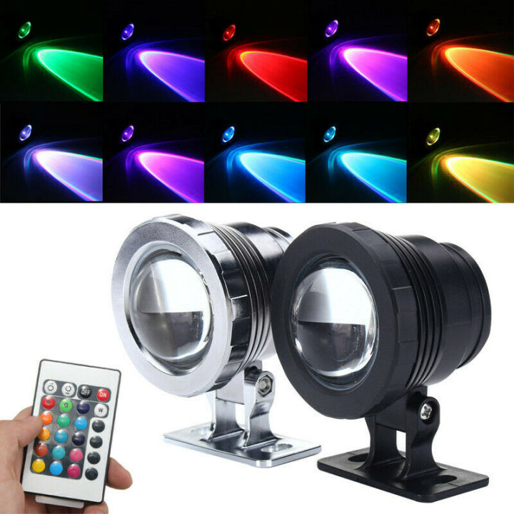 10W AC 12V LED Underwater Light Fountain Lamp Car Light Pool Fish Tank Piscina Pond Spotlight Outdoor Floodlight Landscape Lamp 2