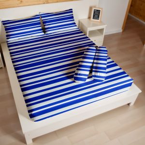 Barkaila - Sprei Set Motif Ukuran 200x200cm Elegan Minimalis