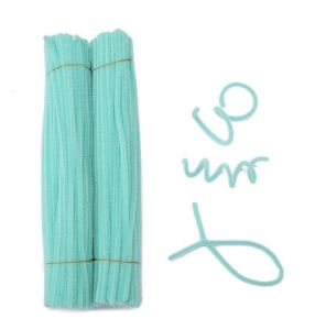 10pcs Chenille Stems Stick Cleaners Macaron Color Kindergarten Kids DIY Handmade Materials Festival Decoration Accessory(1969)