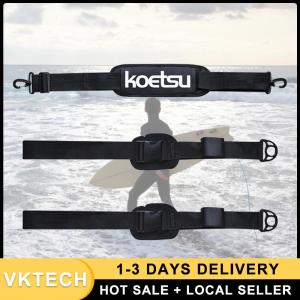Lightweight Adjustable Surfboard Carrier - Paddle Board Sling Strap for Easy Transport - Ideal for Surfing and Outdoor Activities