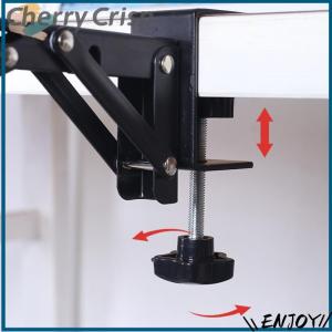 【Cherry Crisp】 L-shaped Foldable Desktop Bracket Heavy-duty Punch-free Space-saving Desktop Extension Plate Rack Hardware Accessories