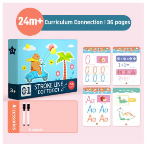 𝑭𝑶𝑹𝑴𝑰𝑵𝑫𝑺 Children Early Learning | YSR Stroke Line Point Drawing Logical Thinking Dot to Dot