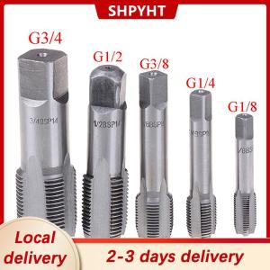 [COD] SHPYHT Local delivery Ship within 24 hours G1 8 1 4 3 8 1 2 3 4 HSS Taper Pipe Tap BSP Metal Screw Thread Cutting Tool