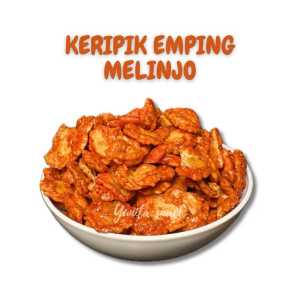 Makanan Khas Cirebon Emping Balado Pedas Manis Isi 1 Kg