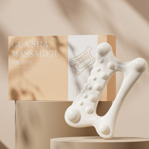 Hengfa Lina Plastic Facial Massage Board Resin Reduce Fat Static Free Portable Full Body Scraping Plate for Health Massager