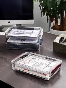 Desktop Stackable Large Capacity Storage  A4 Paper Books Documents Stationery Kitchenware Organizer