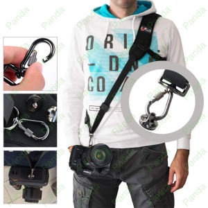 PANDA Sling strap kamera Strap kamera bahu Tali kamera DSLR SLR Mirrorless Digital Cam Strap kamera DSLR Quick draw kamera strap Upgraded Camera Sling Strap Quick Rapid Shoulder Camera Sling Strap [Stok&Pengiriman Cepat]