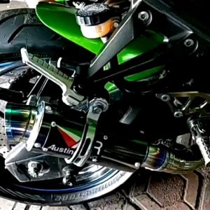 Silincer Racing Suara Bass Gahar Ar Austin Inlet 50-51 mm Universal