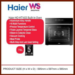 Haier HO-16S5 72L Triple Layer Glass Built-In Oven