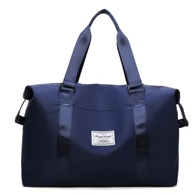 Beg besar maternity bag Foldable Big Capacity Travel Bag Waterproof Nylon Luggage Bag Gym Bag Handbag Yoga Sport Duffle Bag Beg Duffel bag