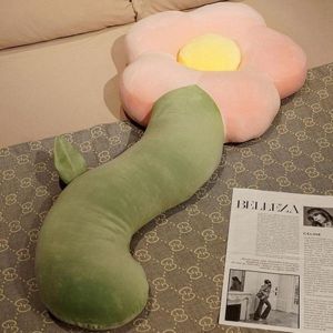 หมอนดอกไม้สาวน่ารัก หมอนขา 50/70 ซม. หมอนอิงข้างเตียง หมอนอิงห้องนอน หมอนอิงเตียง หมอนดอกไม้ยาว