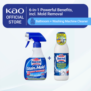 [Bundle Deal] Magiclean Stain & Mold Remover 400ML + 6-In-1 Washing Machine Cleaner 250ML