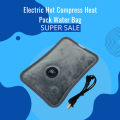 Hot Compress Massage Pillow Rechargeable Hot Water Electric Warm Bag Heat Pack Electrothermal Bag. 