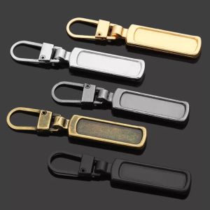 5Pcs Detachable Metal Zipper Pullers for Diy Sewing Bags Down Jacket Zipper Sliders Head Zippers Repair Kits