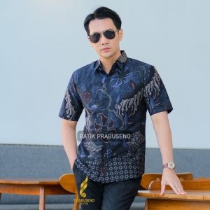 TERBARU Pandega Prabuseno Kemeja Batik Pria Lengan Panjang dan Lengan Pendek Size Slimfit Bahan Katun Printing Lapis Furing Erro Kualitas Premium Jumbo Big Size Modern Halus Adem dan Nyaman Atasan Cowok Pakaian Kerja Formal Kantor Terbaru Batik 2025