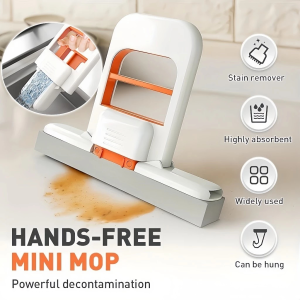 [Buy1 Take1] Multifunctional Mini Mop New Artifact Hand Washing Sponge Lazy Wall Hanging Stand & Hang