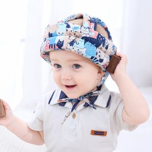Mũ bảo vệ đầu an toàn cho bé tập bò tập ngồi tập đi tránh va đập cho bé từ 6 tháng - 3 tuổi