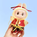 (Super Fan) 15cm/17cm Labubu I II Dolls Clothes Cute Nezha Qiankun Circle Set Korea Kpop Exo Accessories Clothing Plush Doll'S Clothes. 